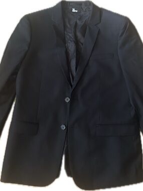 The Kooples Black Two-Button Men's Blazer
